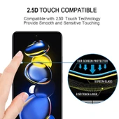 Xiaomi Redmi Note 11T Pro ve 11T Pro Plus Tam Kaplama Temperli Cam Ekran Koruyucu - 5