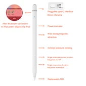 JD50 Bluetooth Aktif Stylus Kalem iPad 2018 ve Sonrası için Avuç İzi Engelleme Özellikli - 4