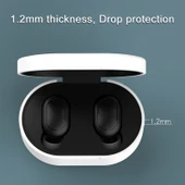 Xiaomi Redmi AirDots Bluetooth Kulaklık Silikon Kılıf Açık Pembe - 4