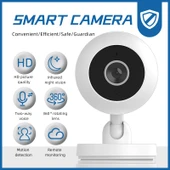 A2 1080P HD WiFi Akıllı Gözetim Kamerası Gece Görüşlü - 2