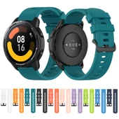 Xiaomi Watch S1 Active ve Watch Color 2 Uyumlu Turuncu Silikon Saat Kayışı - 8