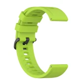 Xiaomi Watch S1 Active ve Watch Color 2 Uyumlu Limon Yeşili Silikon Saat Kayışı - 3