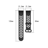 Xiaomi Redmi Watch 2 Mavi Beyaz Silikon Saat Kayışı - 3