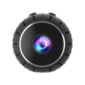 X10 HD Kızılötesi Gece Görüşlü Mini WiFi Kamera Siyah Tabanlı - 1