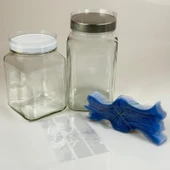 Şişe Kavanoz Emniyet Garanti Bandı 100 mm Ağız Uyumlu , Şişe Emniyet Bandı x 100 Adet thumbnail 1