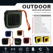New Rixing NR-103 Mini TWS Bluetooth Hoparlör Siyah Askılı - 11
