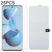 Xiaomi Civi Uyumlu 25 Adet Tam Ekran Koruyucu Patlamaya Dayanıklı Hidrojel Film - 1