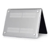 MacBook Pro 16.2 inç A2485 2021 Uyumlu Şeffaf Kristal Stil Laptop Koruyucu Kılıf - 4