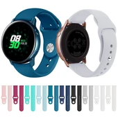 Samsung Galaxy Watch Active 2 Bluetooth 44mm Siyah Silikon Saat Kayışı Large - 7