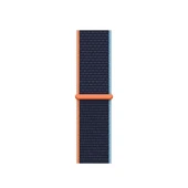 Apple Watch Spor Loop Kayış Koyu Lacivert 42mm-49mm Uyumlu - 2
