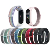 Xiaomi Mi Band 6 İçin Nar Rengi Naylon Örgü Saat Kayışı - 2