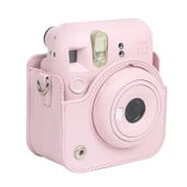 FUJIFILM Instax Mini 12 Deri Kamera Çantası Omuz Askılı Pembe - 5