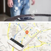 R2 Akıllı Kablosuz Bluetooth V4.0 Anahtar Bulucu Beyaz - 6