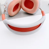 AirPods Max Uyumlu 3ü1 Silikon Korumalı Kılıf Beyaz - 4