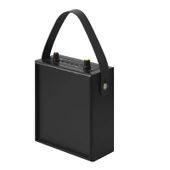 K10 10W Bluetooth 50 Taşınabilir El Tipi Kare Dans Bluetooth Hoparlör Siyah - 3