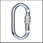 Otomatik Kilitli Oval Çelik Karabina CE Belgeli - 2