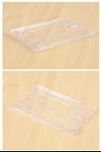 Şeffaf Kart Kılıfı Kimlik Ehliyet Kredi Kartı Koruyucu 1 Adet Pvc Plastik Kart Koruma Kabı - 2