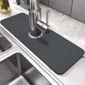 Su Emici Sihirli Mutfak Banyo Musluk Matı Lavabo Kenar Matı - 2