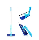 Cam Silme Aparatı - Teleskopik Çekçekli Mikrofiberli - Dev Boy - 1