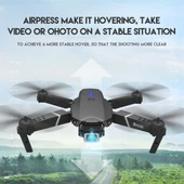 LS E525 Siyah 4K Çift HD Kamera Mini Katlanabilir RC Quadcopter Drone Uzaktan Kumandalı - 8