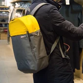 POFOKO XY Serisi 14-15.4 Inç Moda Renk Uyumlu Çok Fonksiyonlu Sırt Çantası Bilgisayar Çantası M Beden - 12