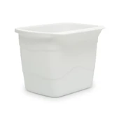 Dolap Kapağına Asılan Kapaklı Pratik Çöp Kovası - 3