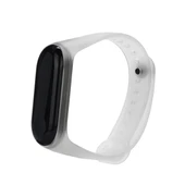 Xiaomi Mi Band 3 Silikon Saat Kayışı Şeffaf - 1