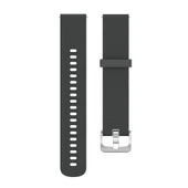22mm Gri Dokulu Silikon Saat Kayışı Fossil Hybrid Smartwatch HR Erkek Gen 4 Explorist HR Spor Model - 2