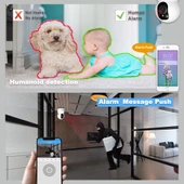 SirHome SH038 5MP QHD 5G WiFi IP Kamera Beyaz UK Priz - 4
