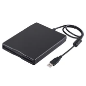 3.5 İnç 1.44MB USB Harici Taşınabilir Disket Sürücü Dizüstü ve Masaüstü için - 1