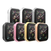 Apple Watch Series 5 ve 4 44mm Tam Kapsamlı Kaplama TPU Kılıf Gül Altın - 6