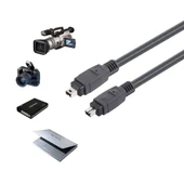 Firewire IEEE 1394 4 Pin Erkekten 4 Pin Erkeğe Kablo 1.8 Metre - 4