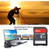 8GB Ultra Hızlı Sınıf 10 SDHC Kamera Hafıza Kartı - 6