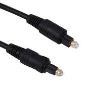 Dijital Optik Ses Kablosu Toslink 3 Metre Altın Kaplama 4mm - 1