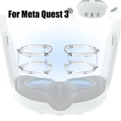 Meta Quest 3 VR Manyetik Gözlük Çerçevesi Siyah Anti Mavi Işık Lensli - 5