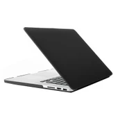 Macbook Pro Retina 13.3 inç Sert Plastik Koruyucu Kılıf Siyah - 1