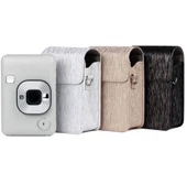 Richwell Beyaz PU Deri Kamera Kılıfı Fujifilm Instax Mini Liplay İçin - 8