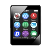 Bluetooth 50 MP3 Müzik Çalar 32GB Siyah - 1