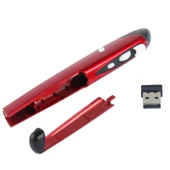 2.4GHz Kablosuz Kalem Mouse USB Mini Alıcı ile Kırmızı Model EL-P01 - 5