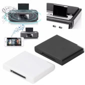 Kablosuz Bluetooth Müzik Alıcısı Siyah iPhone 4 4S iPad 2 3 iPod Uyumlu - 7