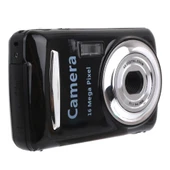 Çocuklar İçin 2.4 İnç 16MP 720P Mini Dijital Kamera Siyah - 1