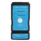 RJ45 ve RJ11 Mavi Çok Fonksiyonlu Ağ Kablosu Test Cihazı M726 - 1