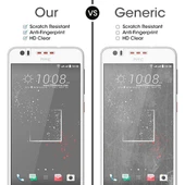 HTC Desire 825 Uyumlu 0.26mm 9H Sertlikte 2.5D Temperli Cam Ekran Koruyucu - 4