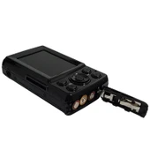 Çocuklar İçin 2.4 İnç 16MP 720P Mini Dijital Kamera Siyah - 6