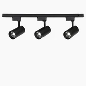 Modern 3'lü Siyah Alaminyum Kasa Ray Spot Aydınlatma Seti 30W 4000K Doğal Beyaz Işık 3200 lm A+ Enerji Sınıfı - 3