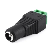10 Adet CCTV DC Güç Dişi Jack Konnektörü 55mm x 21mm - 2