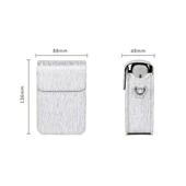 Richwell Beyaz PU Deri Kamera Kılıfı Fujifilm Instax Mini Liplay İçin - 4