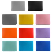 MacBook Air 13.3 inç A1466 2012-2017 ve A1369 2010-2012 Siyah Mat Sert Plastik Koruyucu Kılıf - 6