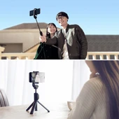 Xiaomi Mi Katlanabilir Bluetooth Selfie Çubuğu Tripod Siyah - 8