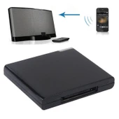 Kablosuz Bluetooth Müzik Alıcısı Siyah iPhone 4 4S iPad 2 3 iPod Uyumlu - 1